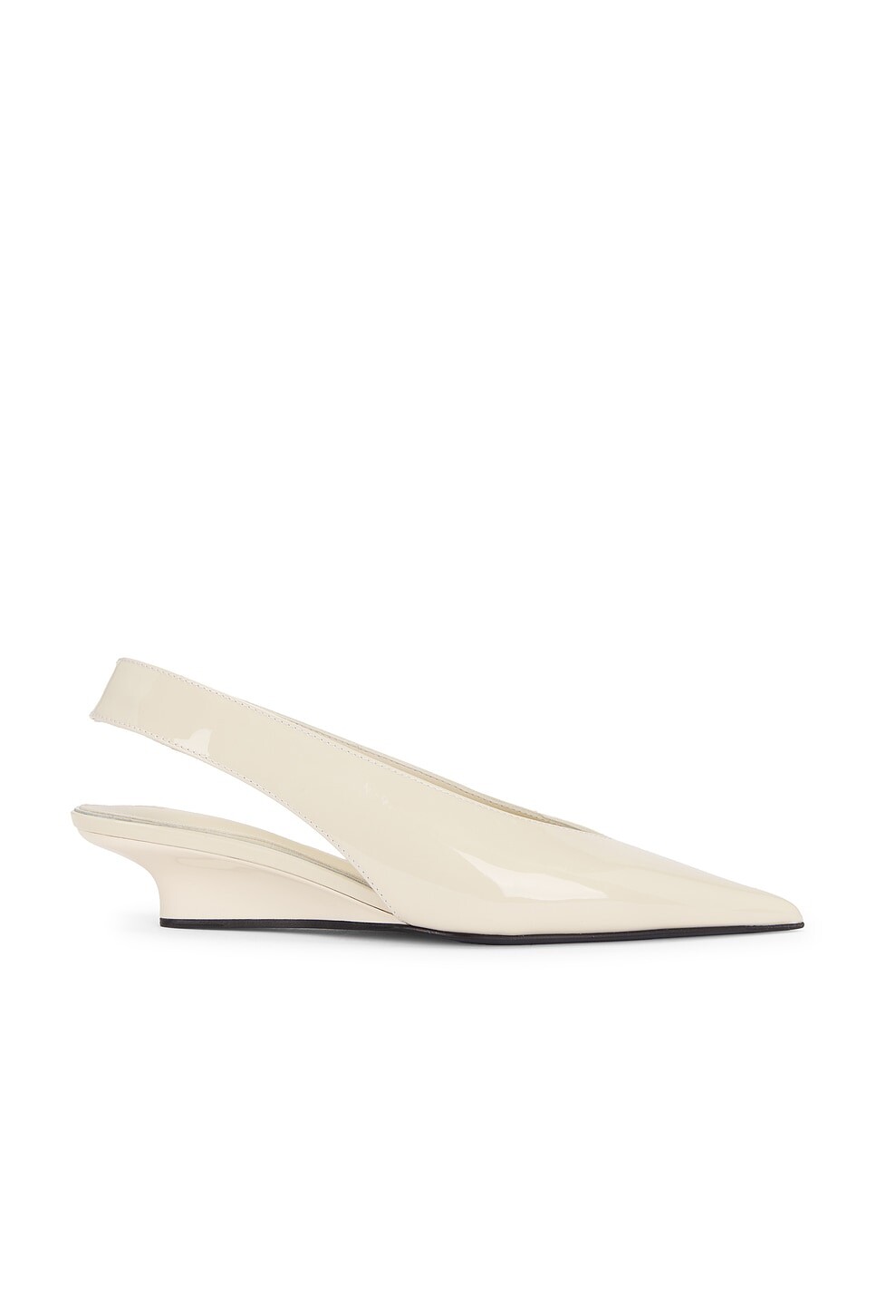 

Туфли женские Wedge Heel Slingback Toteme, цвет Bleached Sand