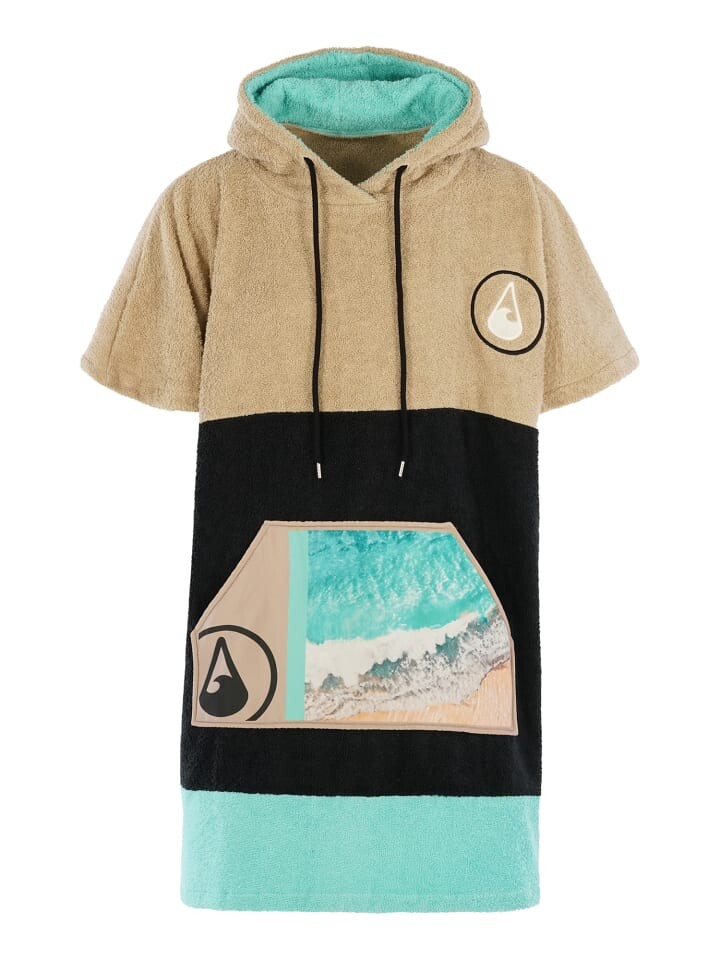 

Халаты Wave Hawaii, цвет beige/schwarz/grün