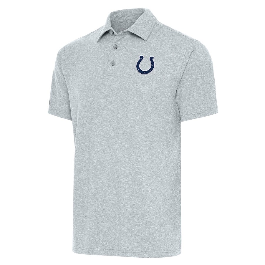 

Поло с коротким рукавом Antigua Indianapolis Colts, серый