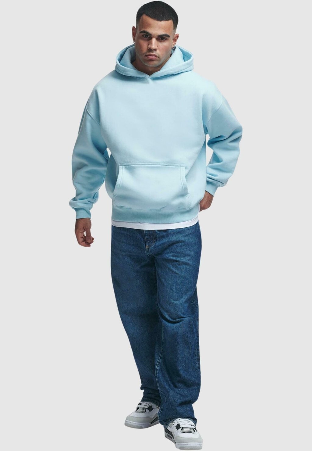 

Толстовка с капюшоном OVERSIZE 2Y Studios, синий