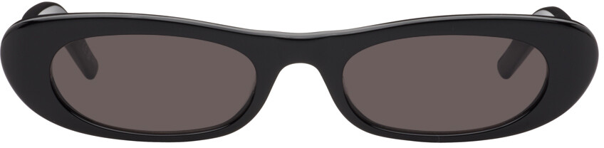 

Черные солнцезащитные очки SL 557 Shade черные Saint Laurent