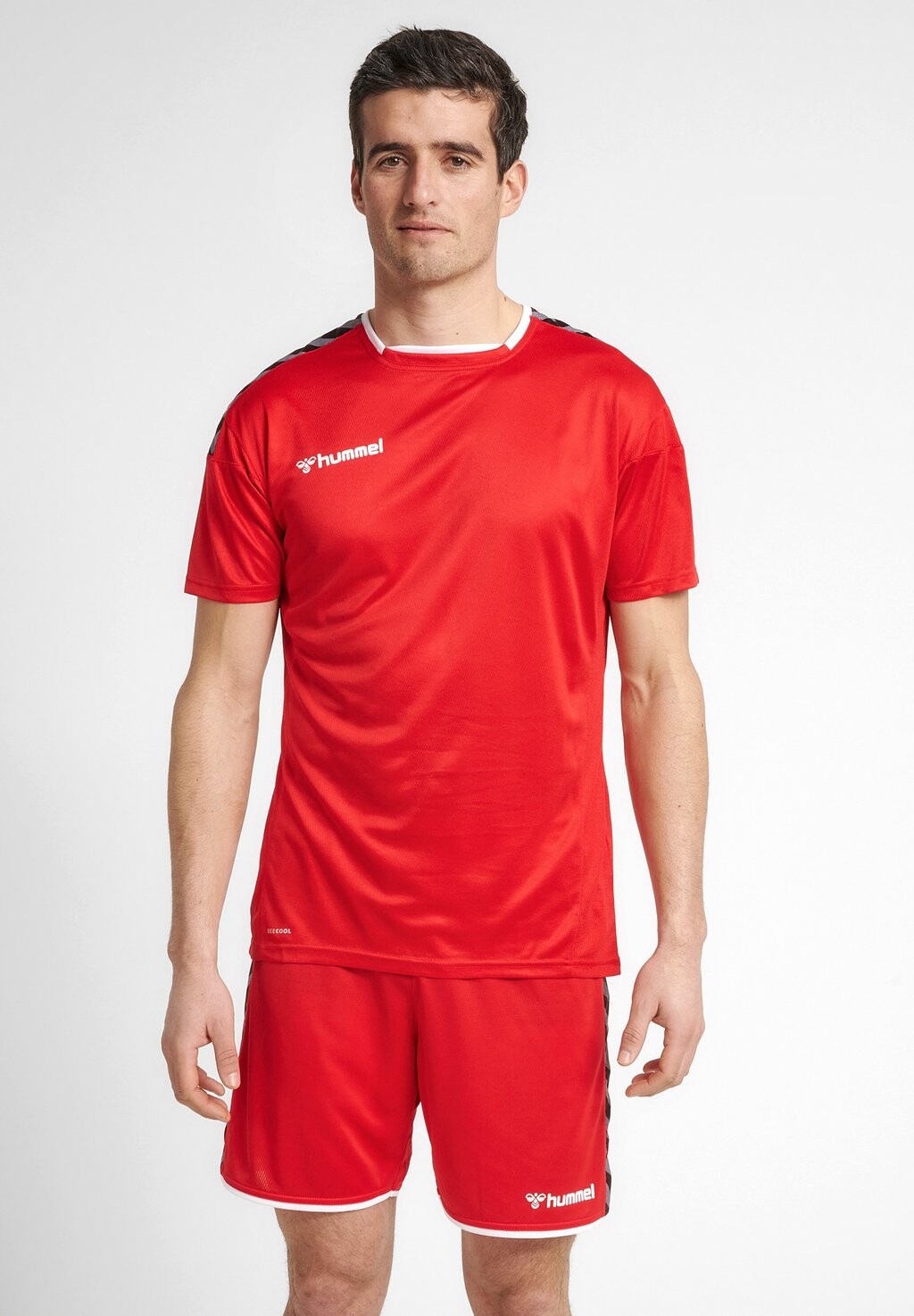 

Футболка с принтом Hummel, розовый