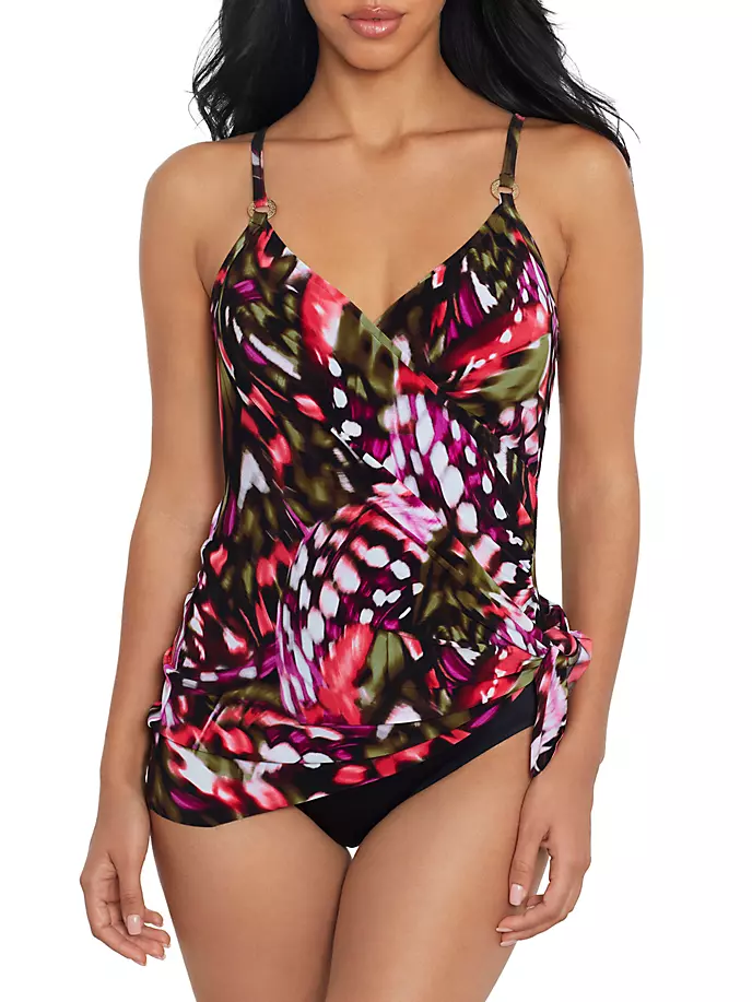 

Сплошной купальник Willow Magicsuit Swim, Plus Size, черный