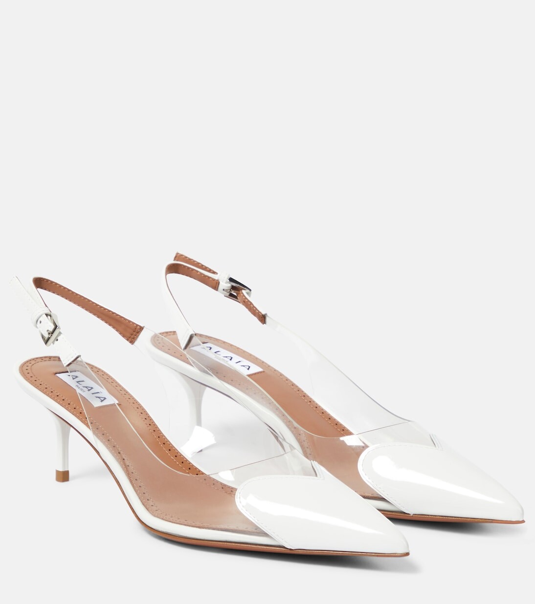 

Туфли cœur с пяткой на пятке Alaïa, белый