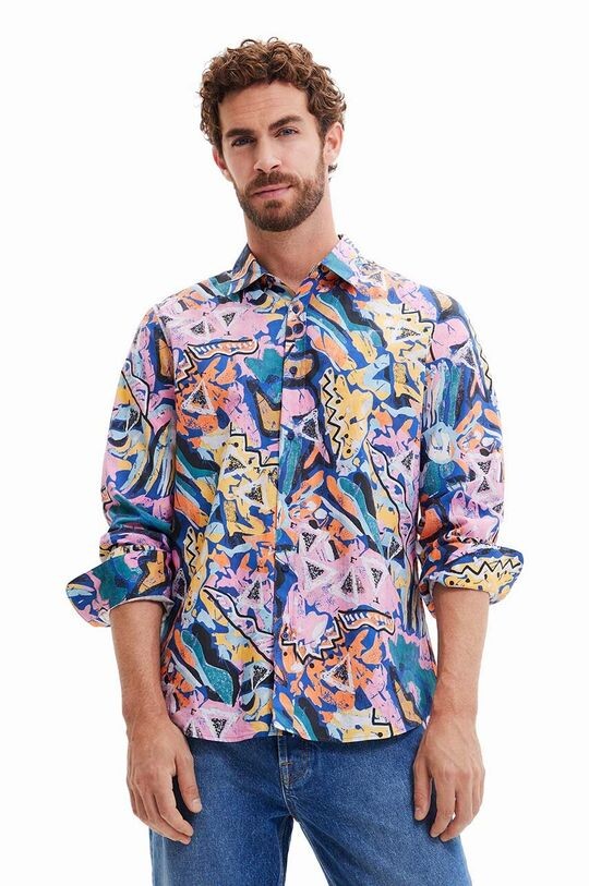 

Детская хлопковая рубашка Desigual, мультиколор