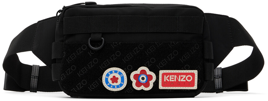 

Черный клатч Paris Jungle Kenzo