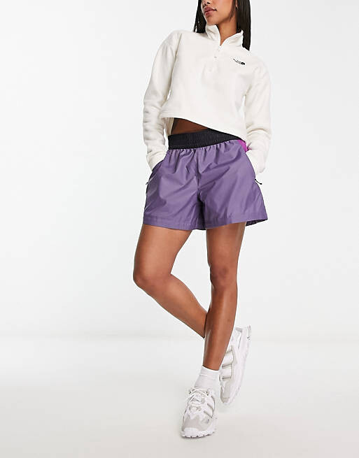 

Пурпурные тканые шорты The North Face TNF X