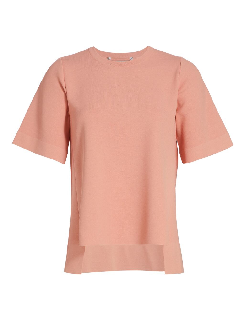 

Топ с короткими рукавами Strong Silhouette Stella McCartney, роза