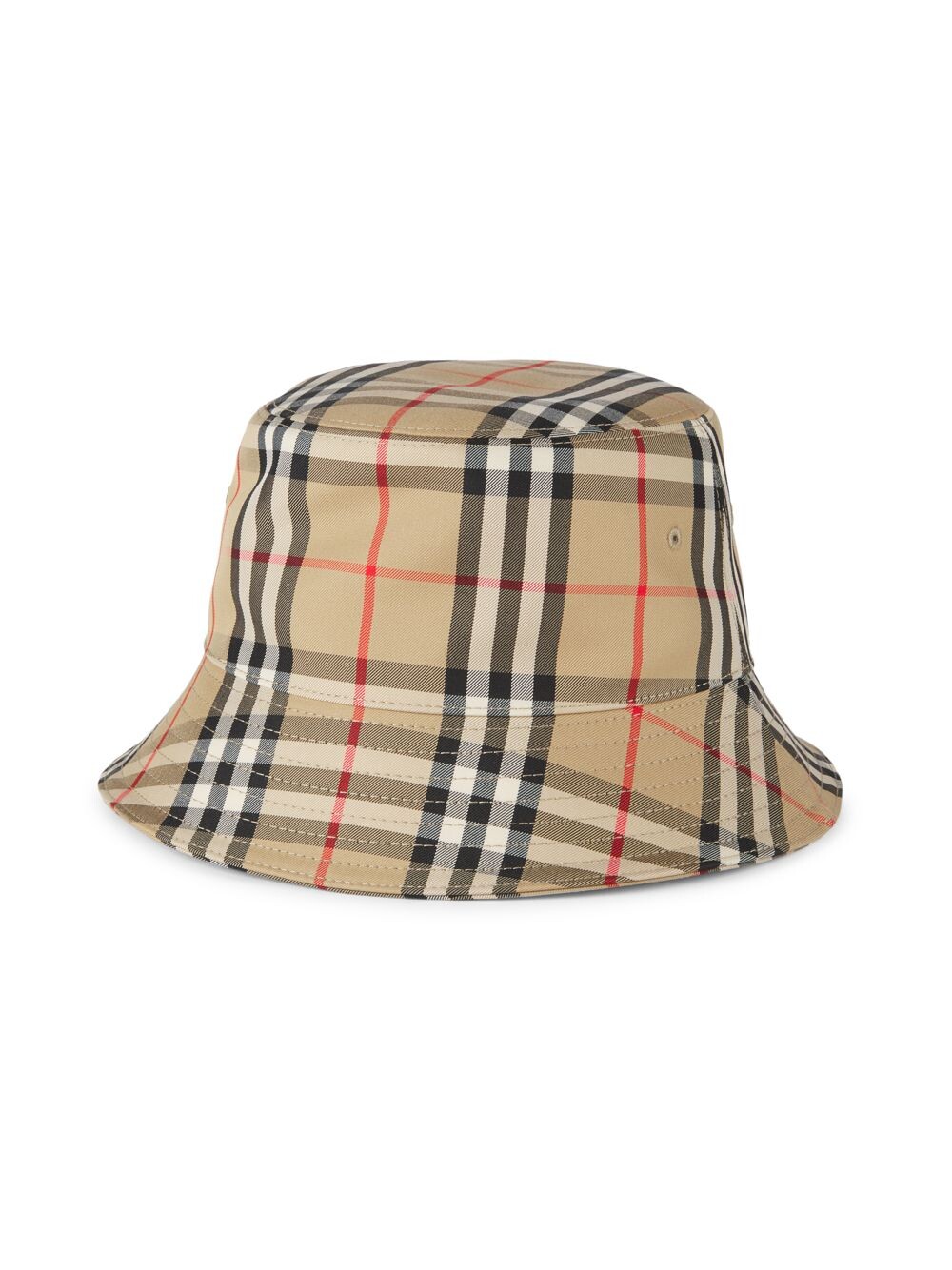 

Панама в винтажную клетку Burberry, бежевый