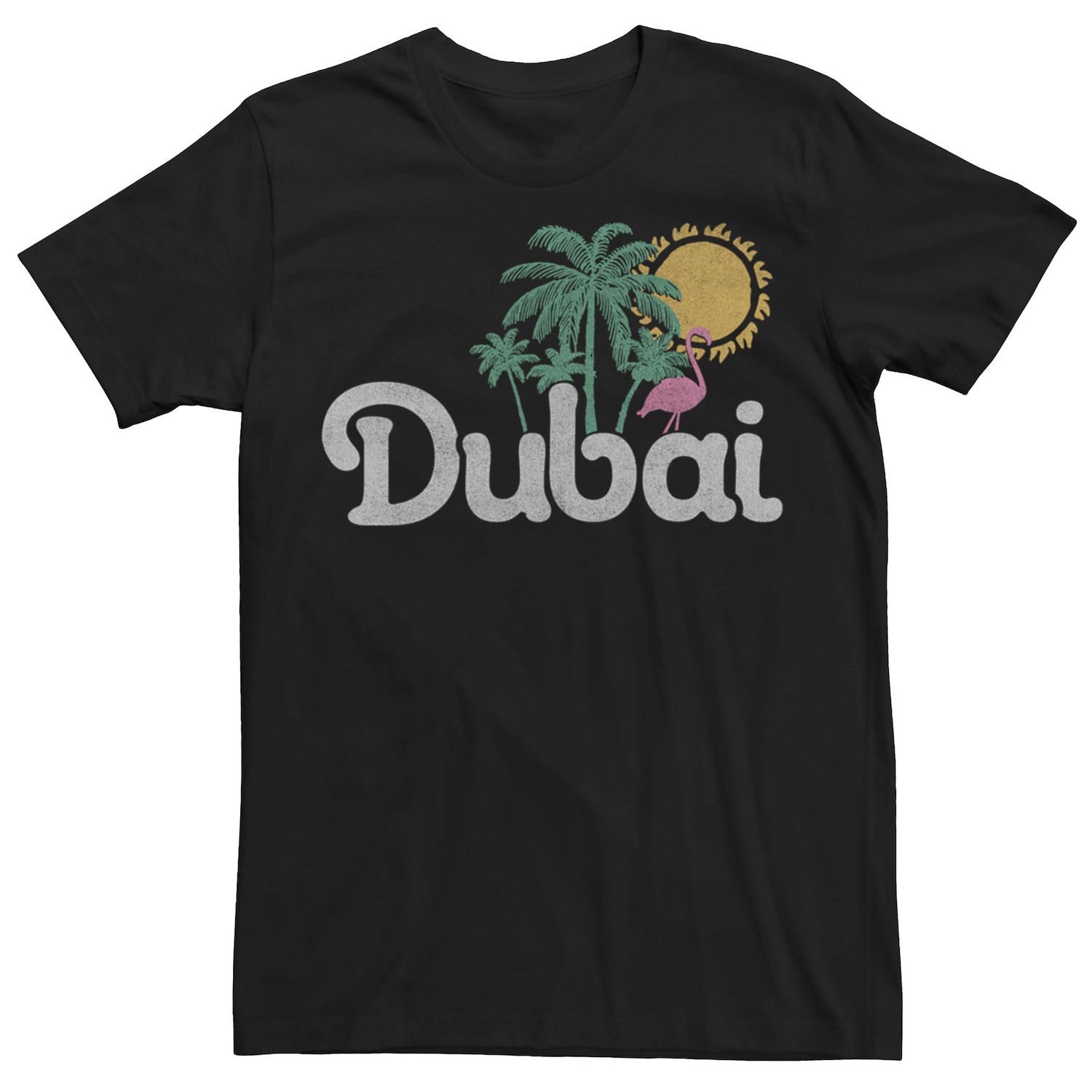banyan tree dubai ex caesars palace Мужская футболка Palm Tree Dubai Licensed Character