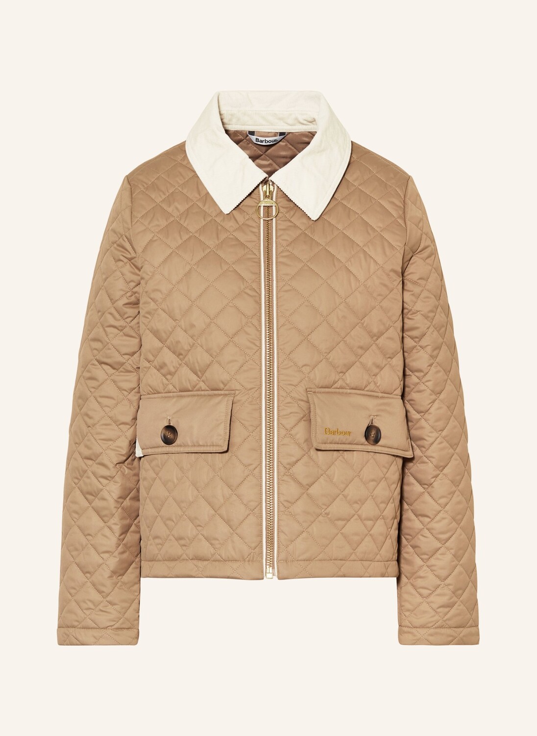 

Стеганая куртка Лея Barbour, коричневый