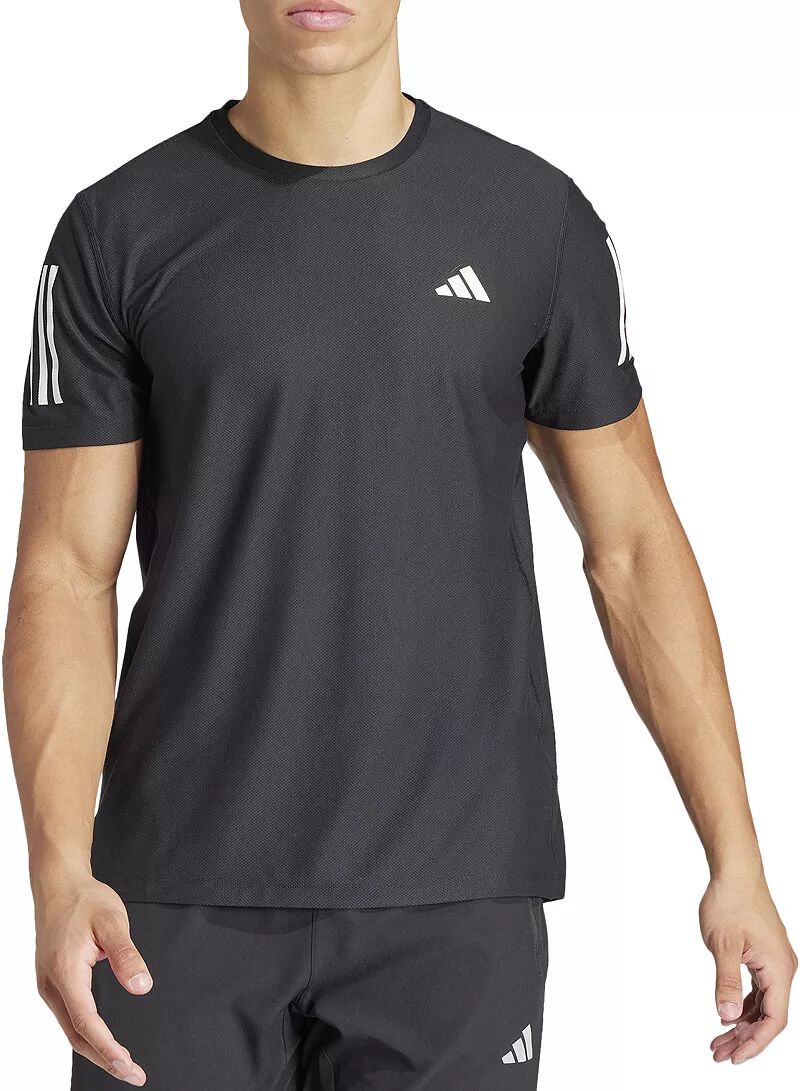 цена Мужская футболка Adidas Own The Run 24 с коротким рукавом, черный