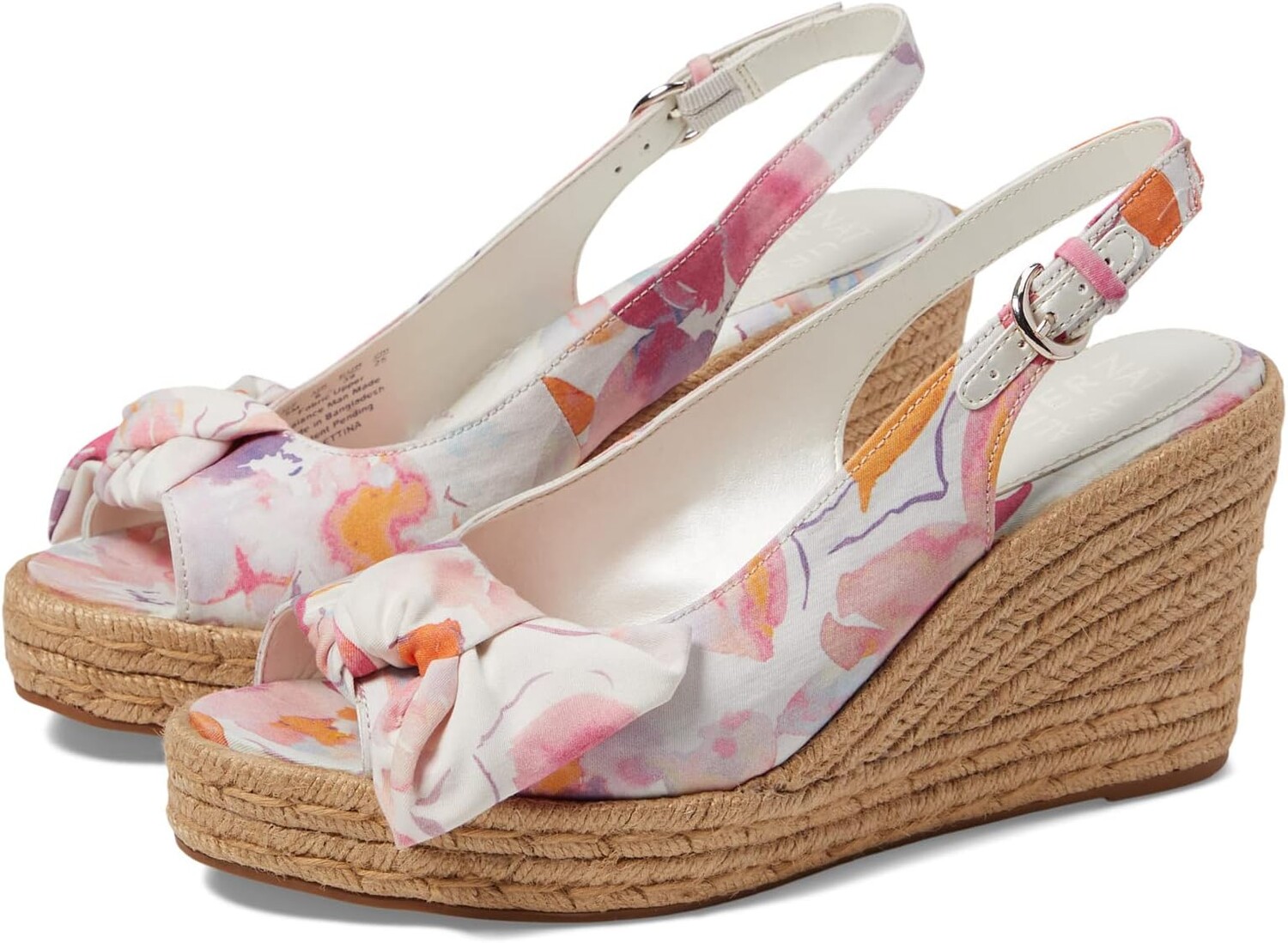 

Босоножки Bettina Naturalizer, цвет White Multi Fabric