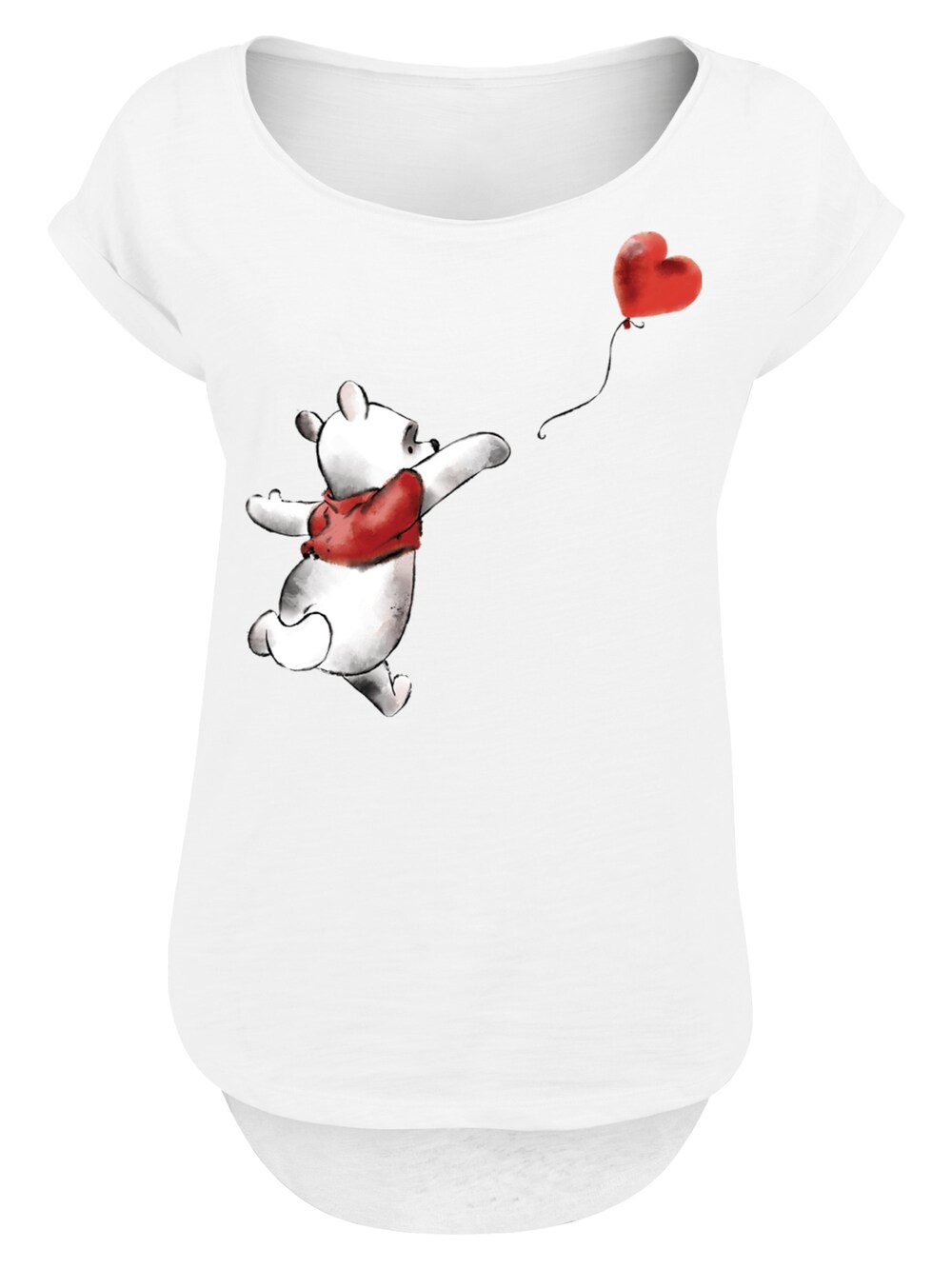 Рубашка F4NT4STIC Winnie The Pooh Winnie & Balloon, белый