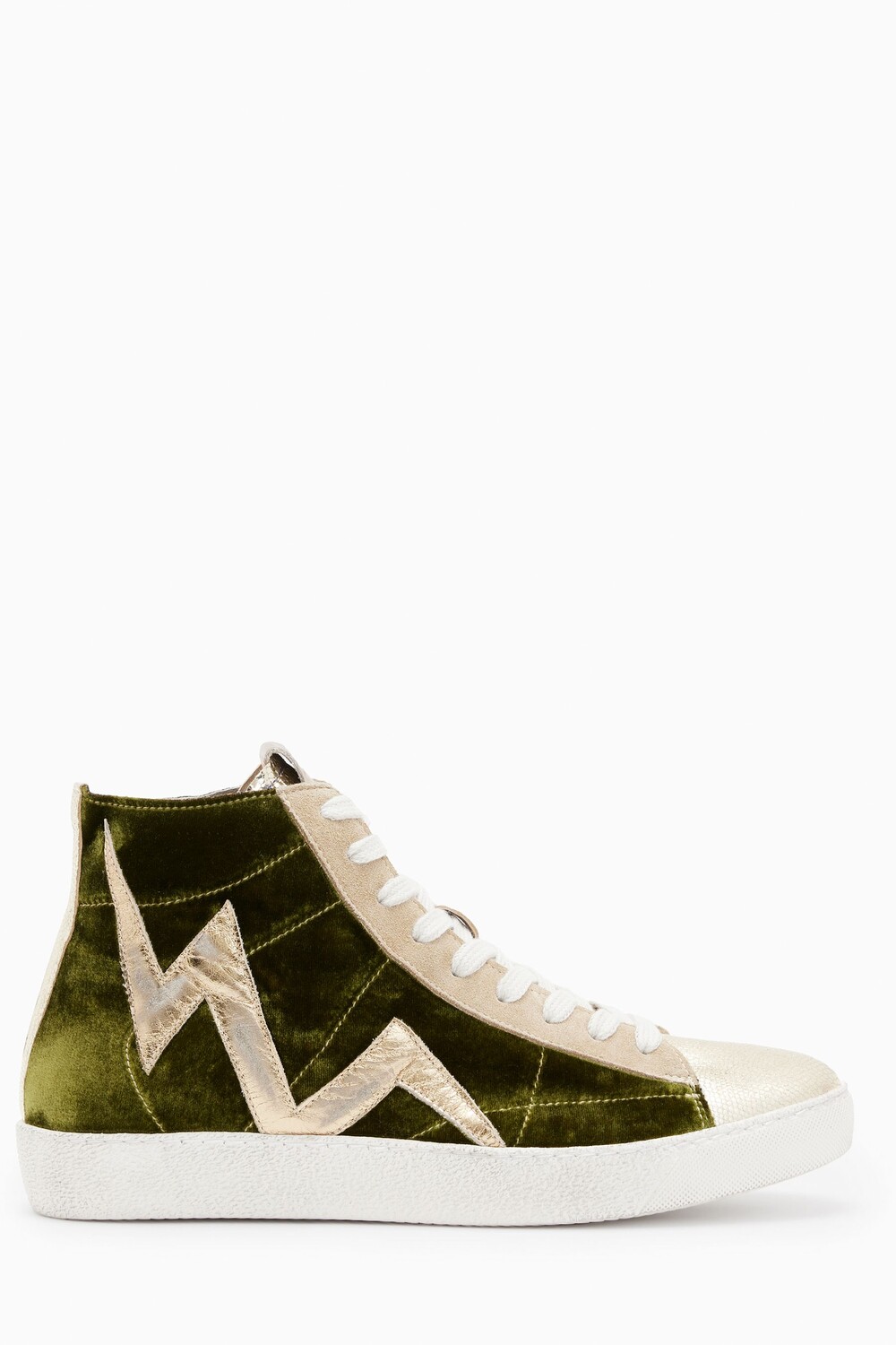 

Зеленый топ AllSaints Tundy Bolt с высоким голенищем All Saints, зеленый