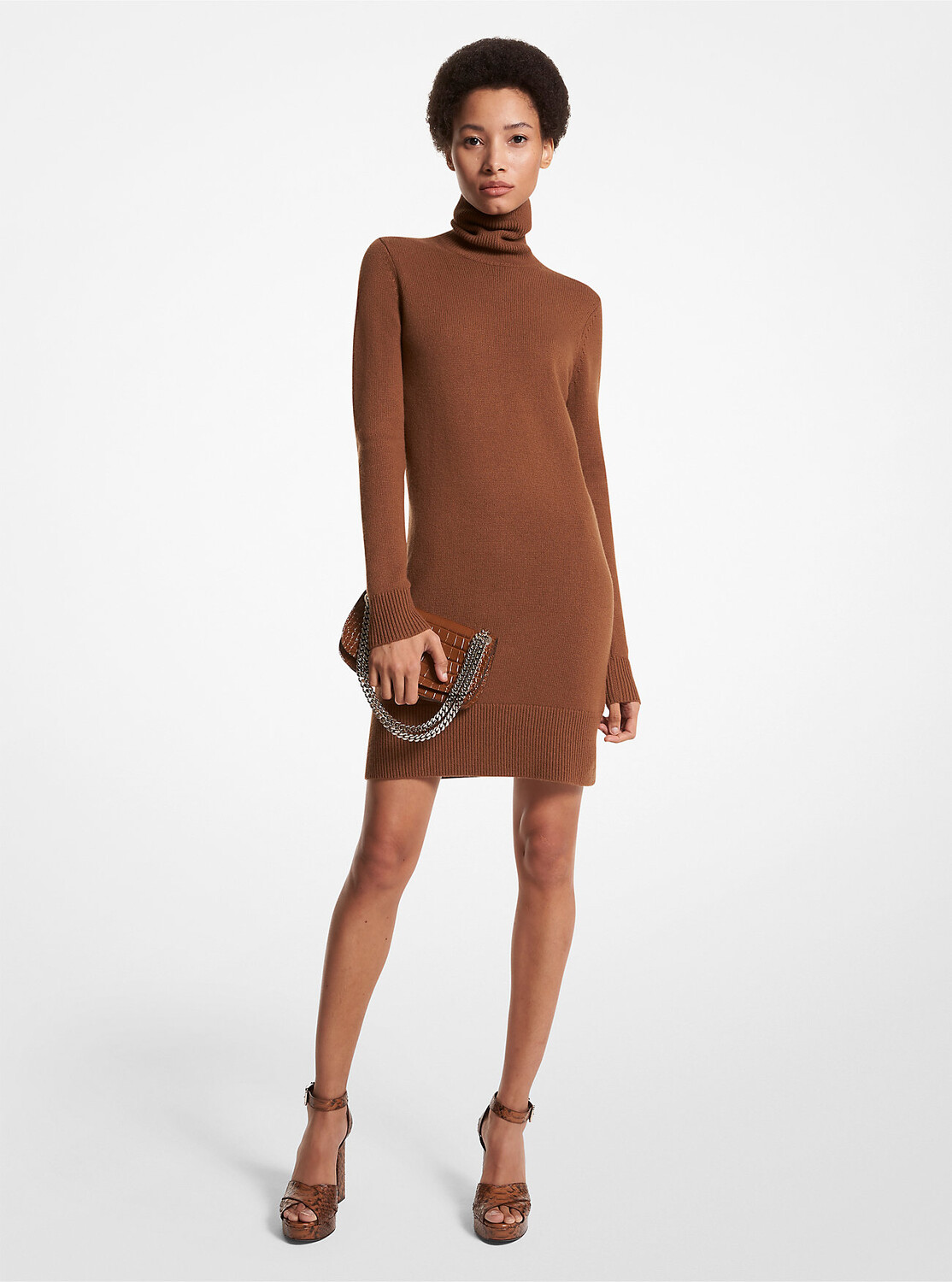 

Кашемировое платье Kaia с высоким воротником Michael Kors