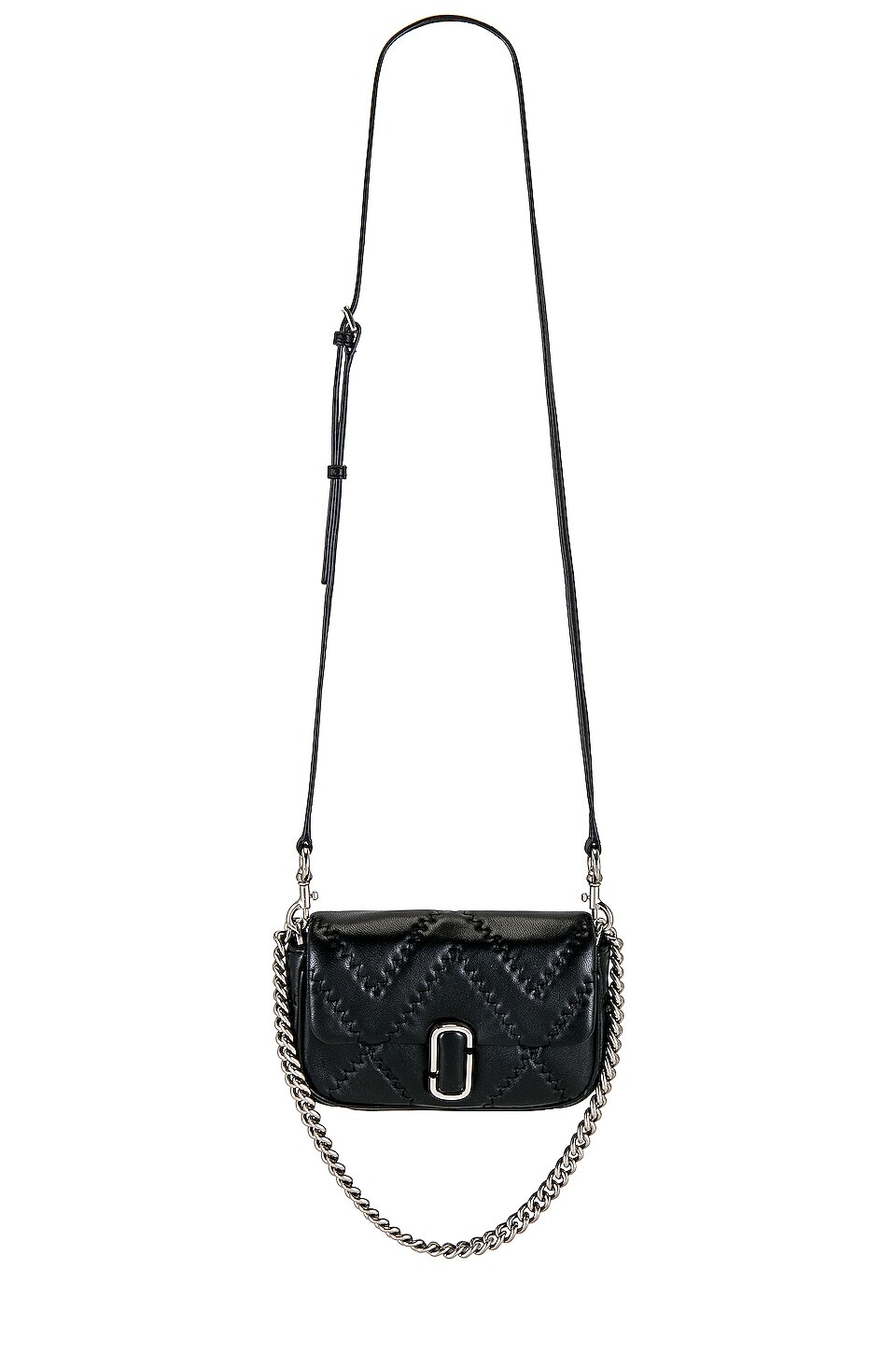 

Сумка Marc Jacobs The Mini Quilted J Marc Shoulder, черный