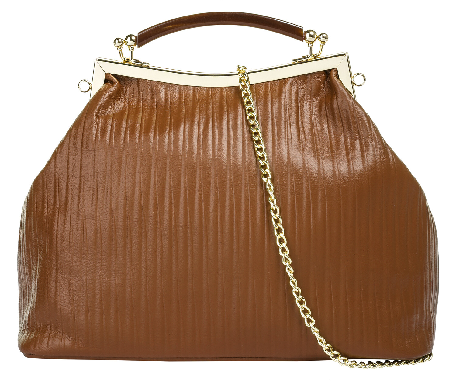 

Сумка Cluty Handtasche, коньячный