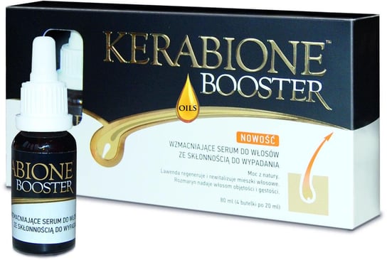 Сыворотка для укрепления волос, 4 ампулы по 20 мл Kerabione Booster Oils, Valentis