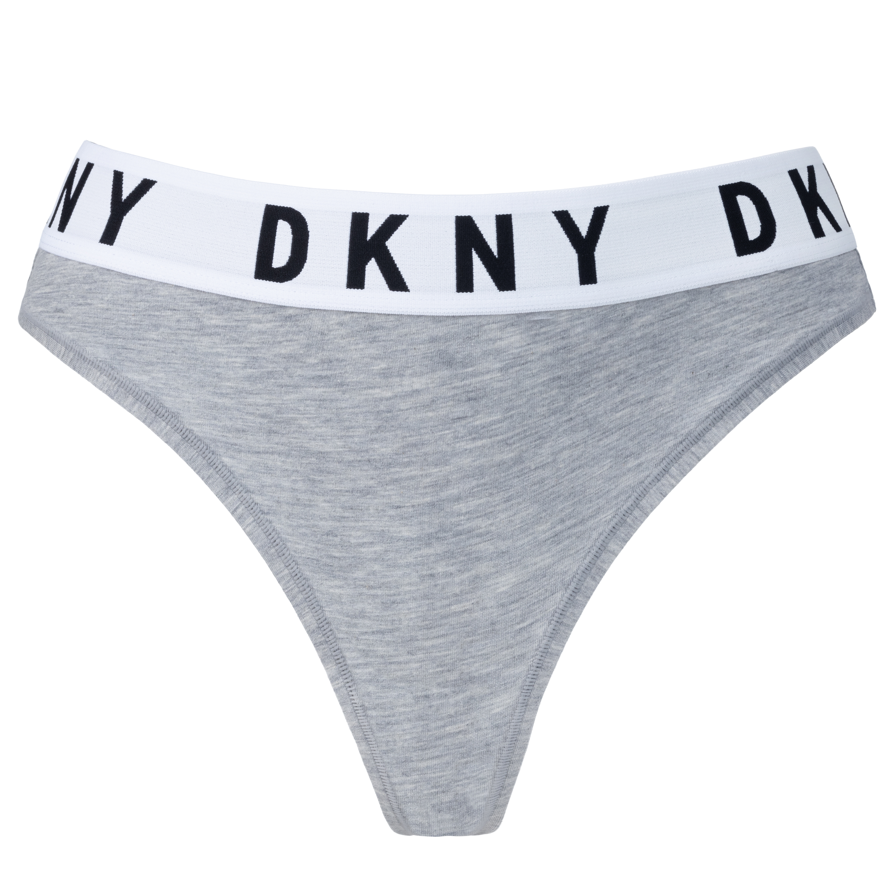 Стринги DKNY Thong Cozy Boyfriend, цвет heather grey
