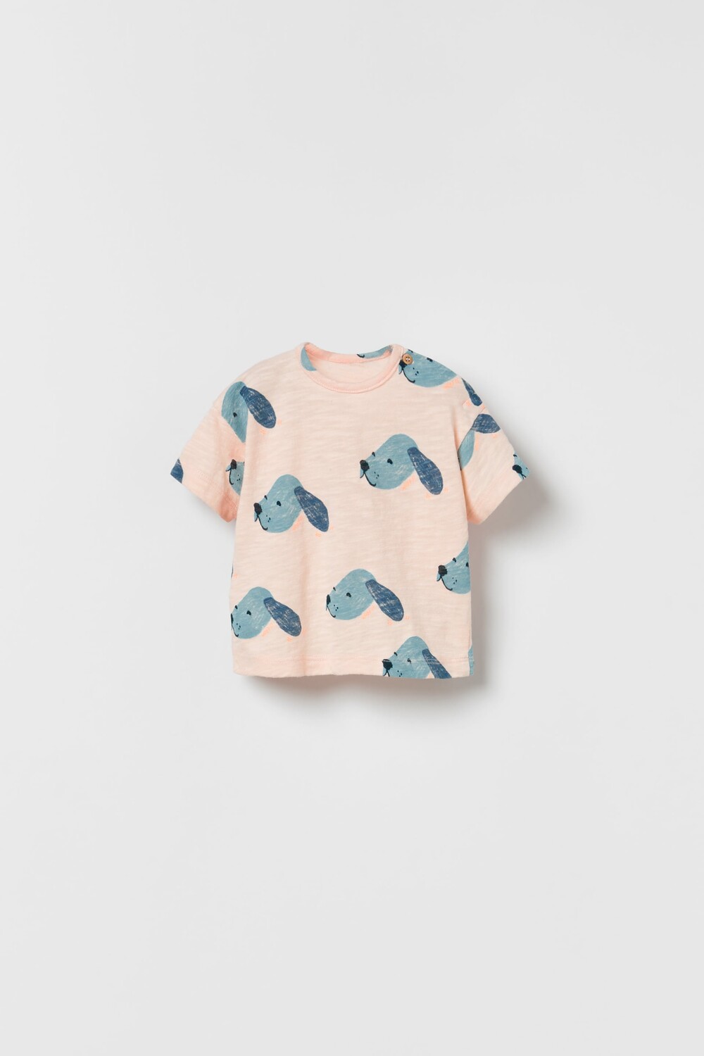 

Футболка с животными темами Zara, розовый