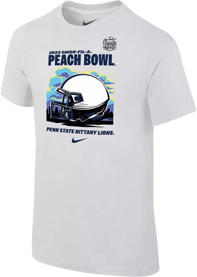 

Футболка Nike Youth 2023 Peach Bowl Bound Penn State Nittany Lions
