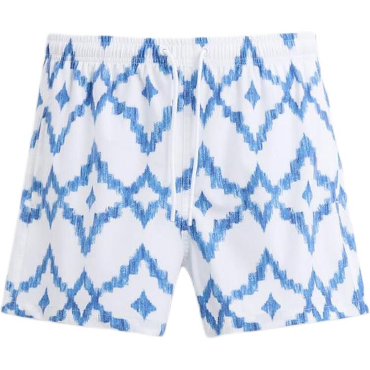 Плавательные шорты мужские синие Zara, синий