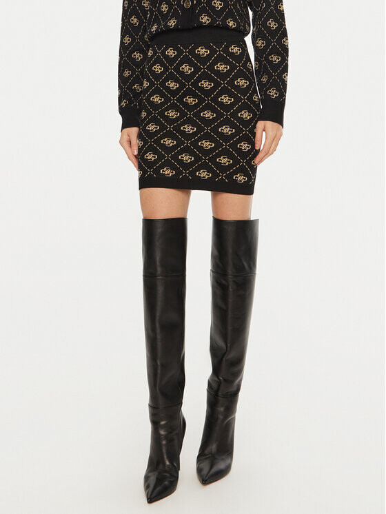 

Мини-Юбка стандартного кроя Guess, черный