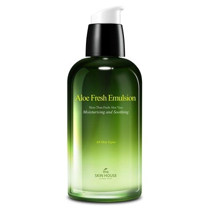 

The Skin House Aloe Fresh Emulsion 130 мл Успокаивающий, глубоко увлажняющий, без парабенов, без жестокости, корейский уход за кожей
