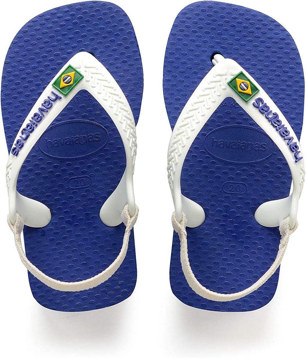 Шлепанцы Brazil Logo Flip Flop Sandal Havaianas, цвет Marine Blue цена и фото