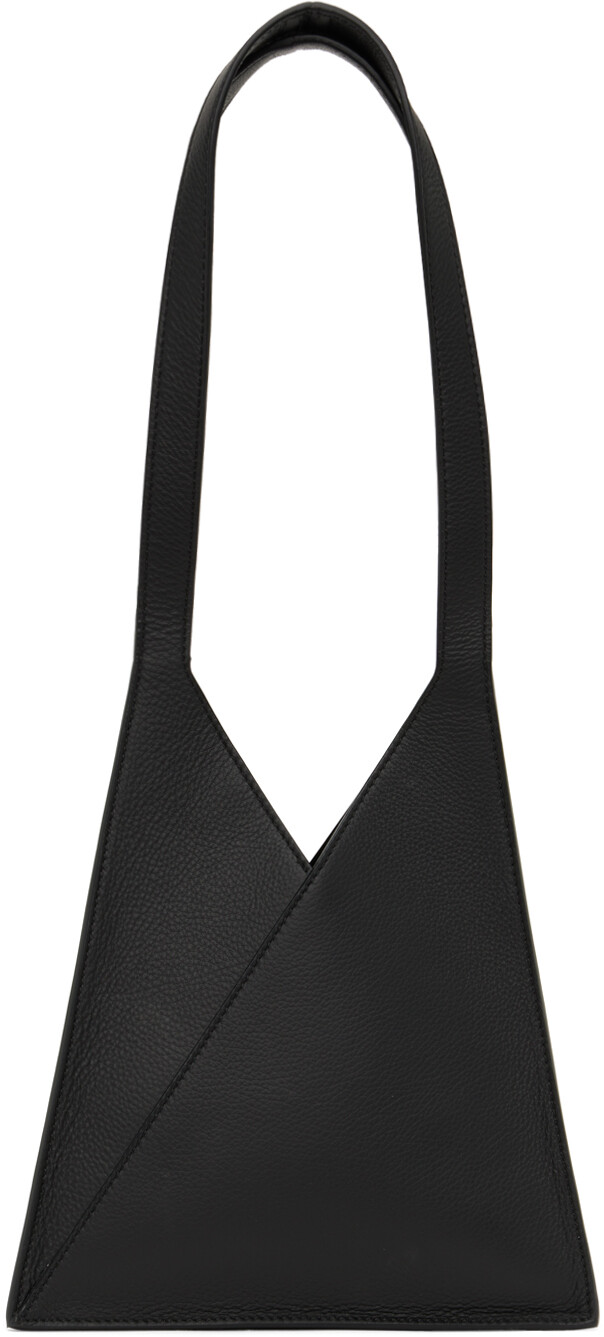 

Черная сумка-тоут с треугольниками (6 штук) MM6 Maison Margiela