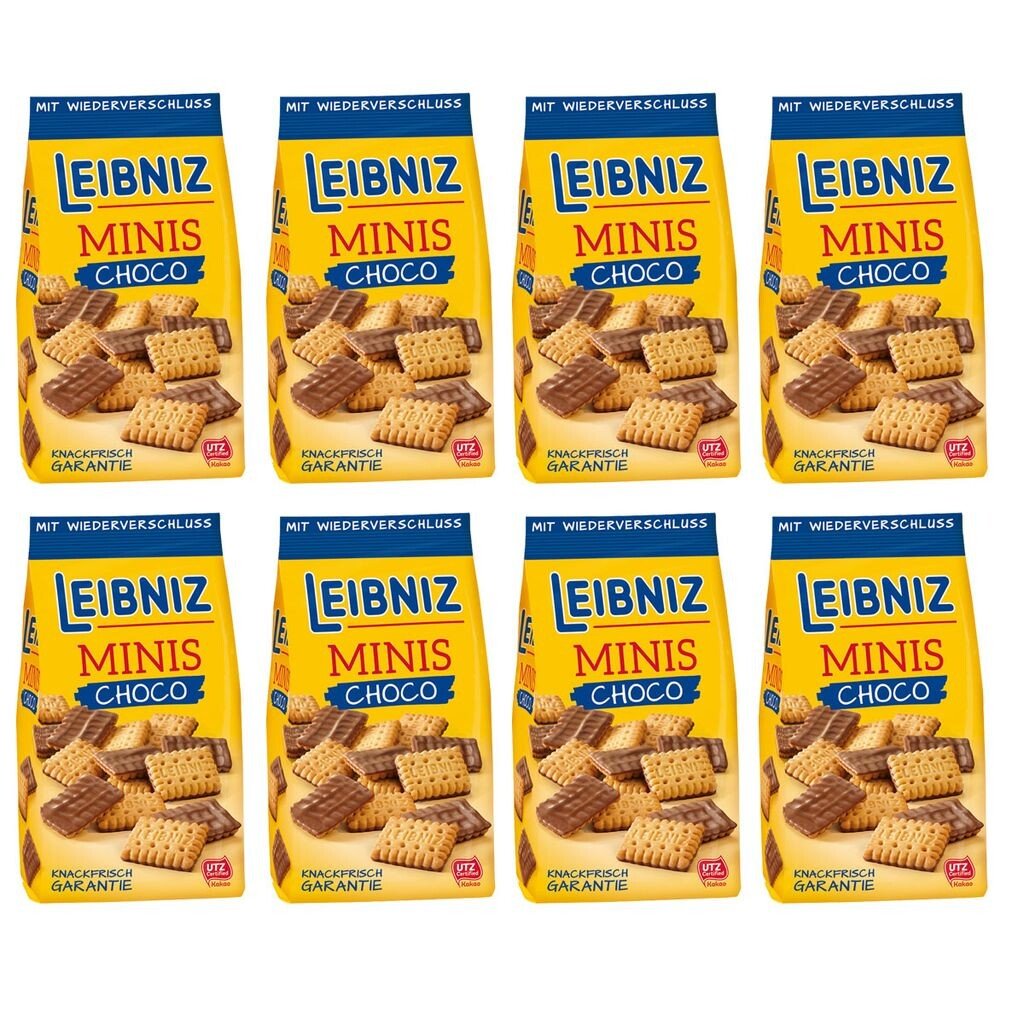 

Печенье Bahlsen Leibniz Minis сдобное с шоколадом 125г, 8 шт.