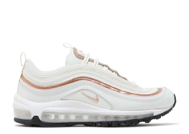 

Кроссовки Nike AIR MAX 97 GS 'WHITE METALLIC RED BRONZE', белый