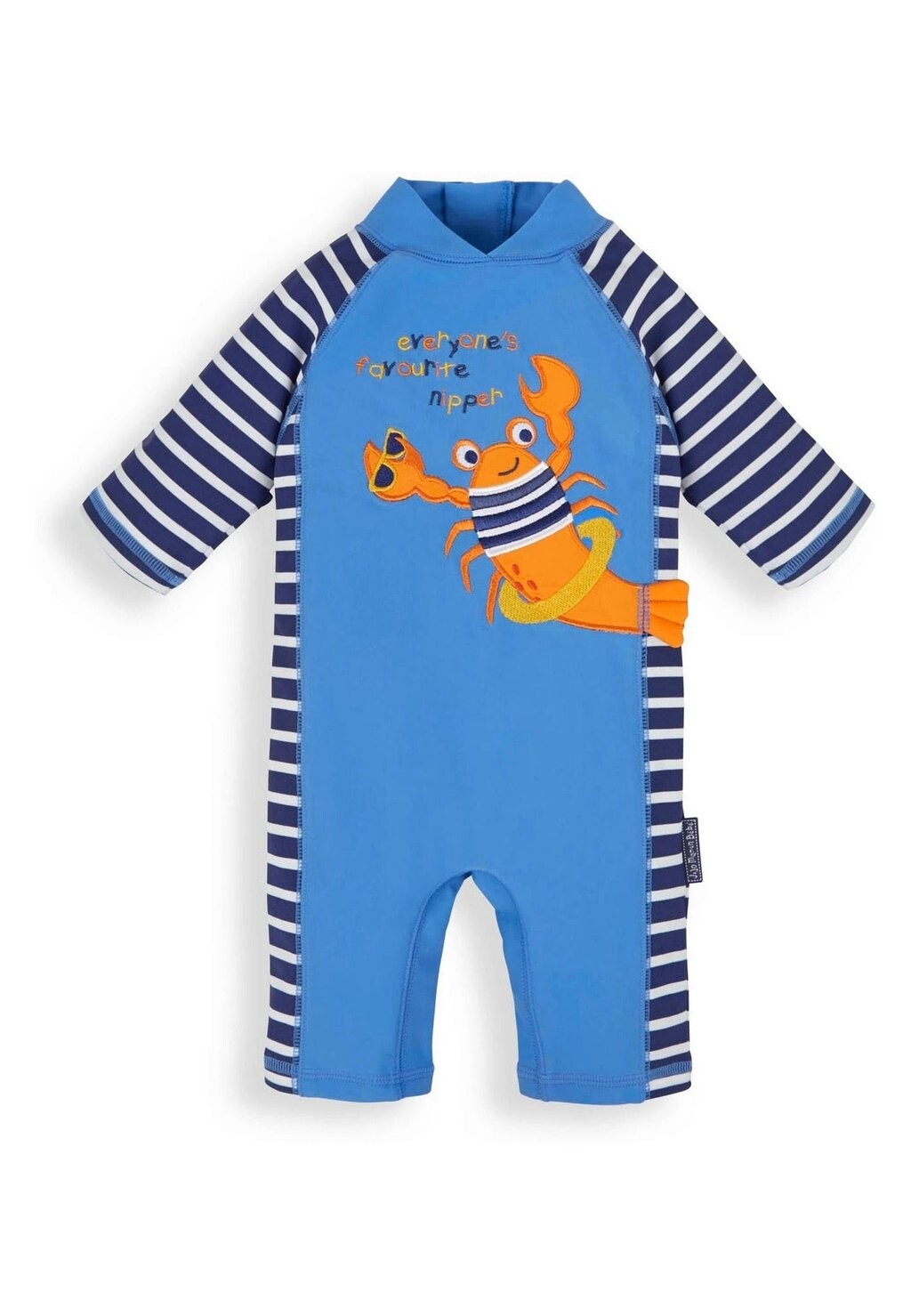 Комбинезон JoJo Maman Bébé, цвет blue рубашка поло stripe rugby jojo maman bébé цвет blue