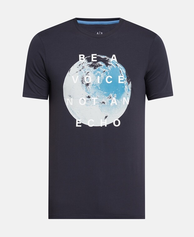 

Футболка Armani Exchange, синий
