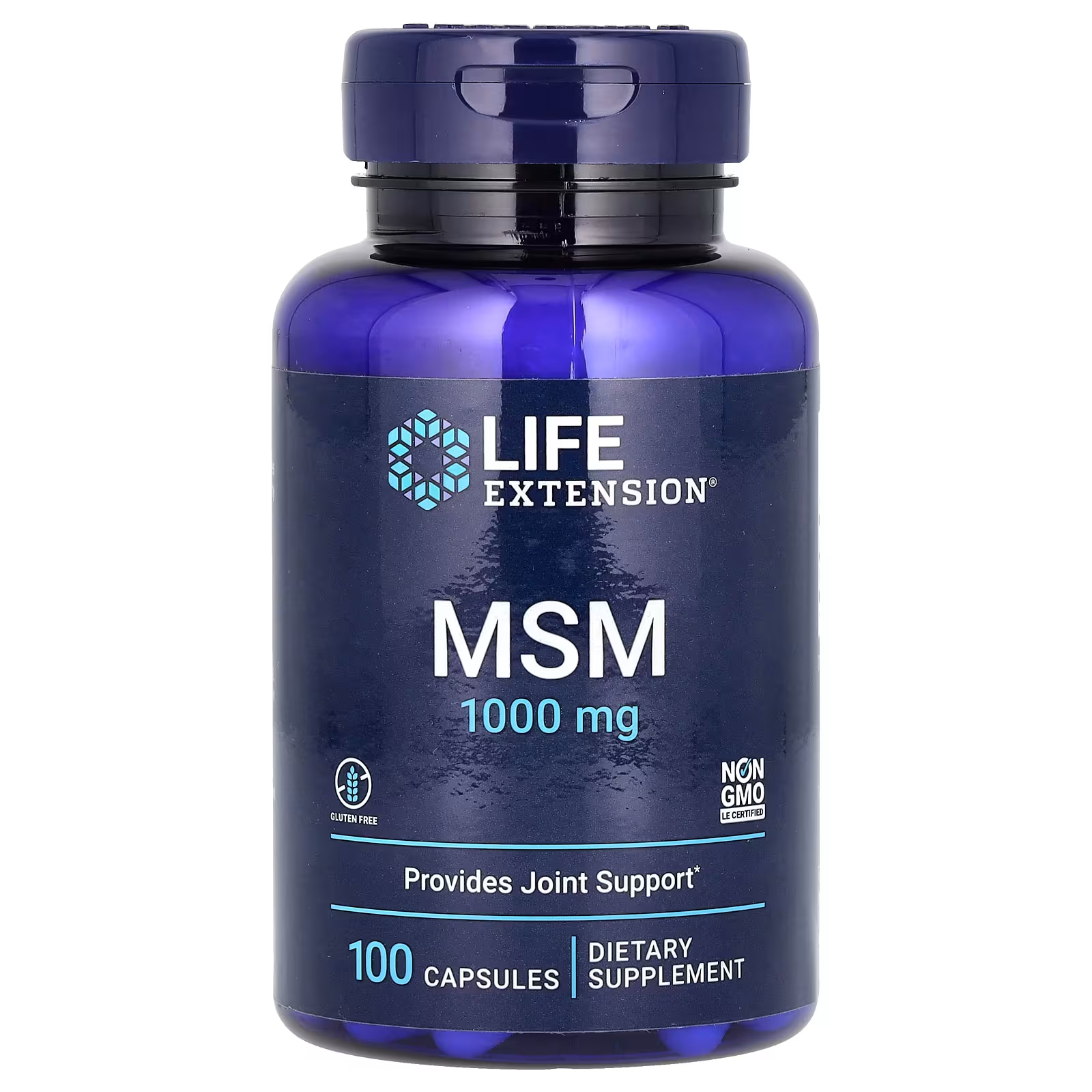 Пищевая добавка Life Extension МСМ, 100 капсул пищевая добавка life extension rest