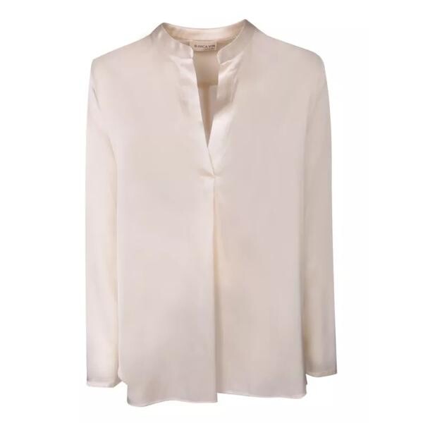 

Футболка champagne silk tunic Blanca Vita, мультиколор