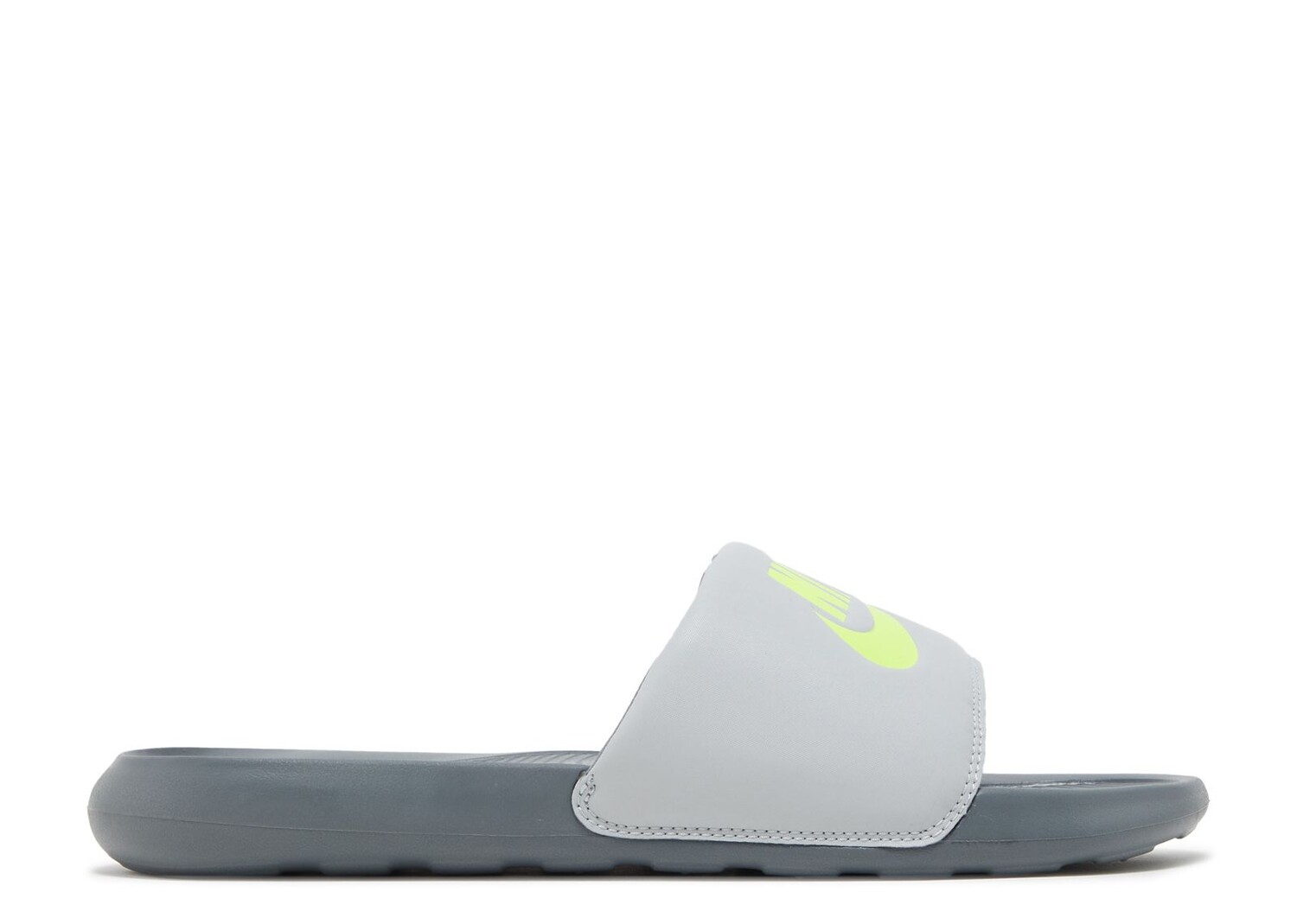 

Кроссовки Nike Victori One Slide 'Grey Fog Volt', серый