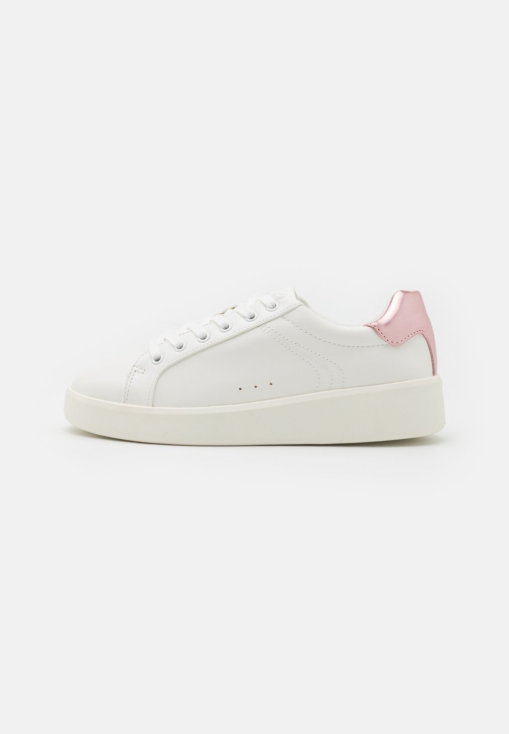 

Низкие кеды ONLY SHOES, белое/розовое золото, Розовый
