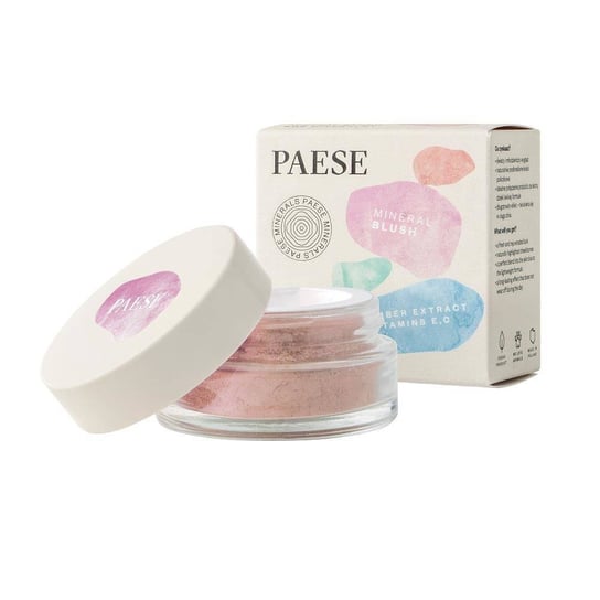 Г Paese, Minerals Mineral Blush 302c Mallow, 6