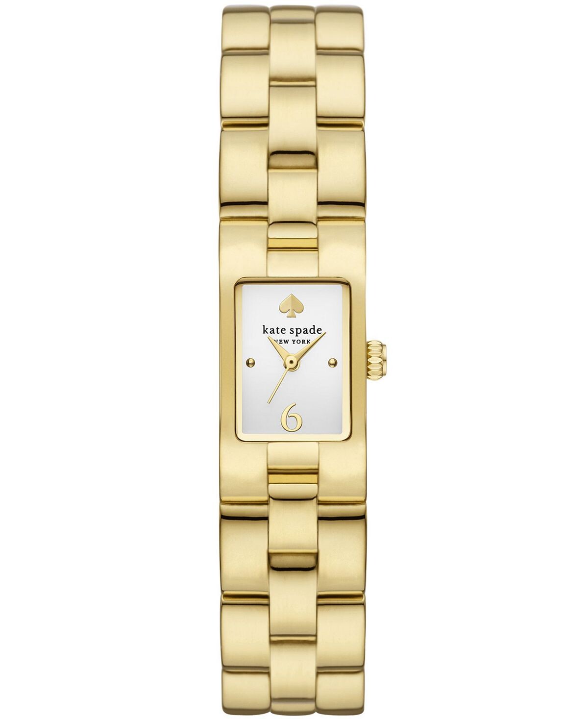 

Женские часы Brookville с золотистым браслетом из нержавеющей стали, 16 мм kate spade new york, золотой