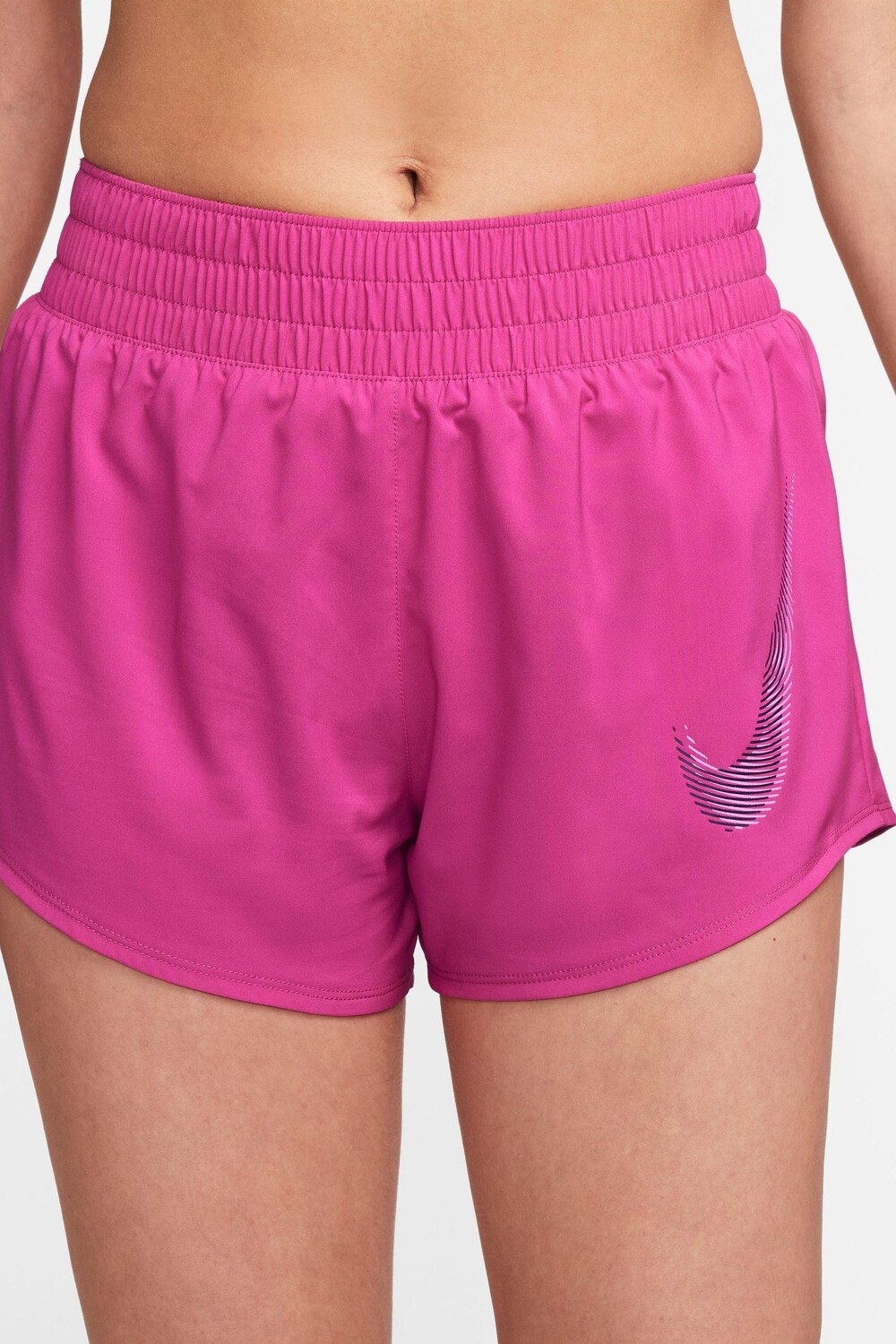 

Шорты для бега Dri-FIT One Swoosh со средней посадкой Nike, розовый