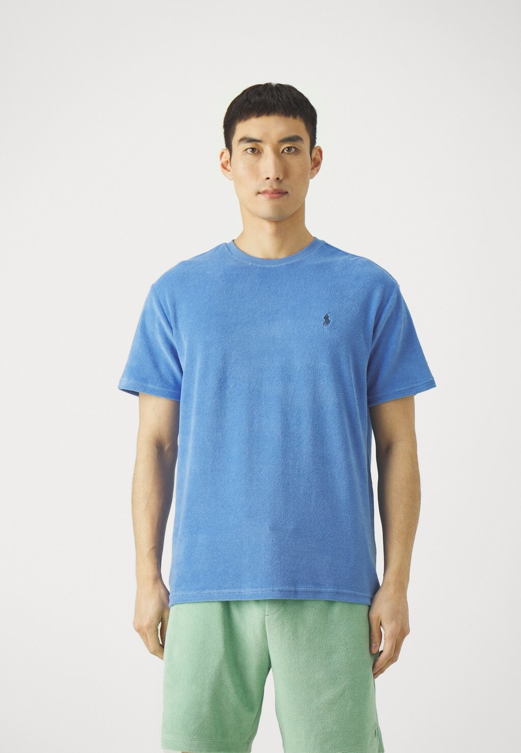 Футболка базовая SHORT SLEEVE Polo Ralph Lauren, цвет harbor island blue поло short sleeve polo ralph lauren цвет harbor island blue light navy