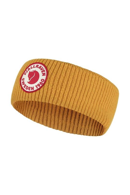 

Шерстяная повязка 1960 с логотипом Fjallraven, желтый