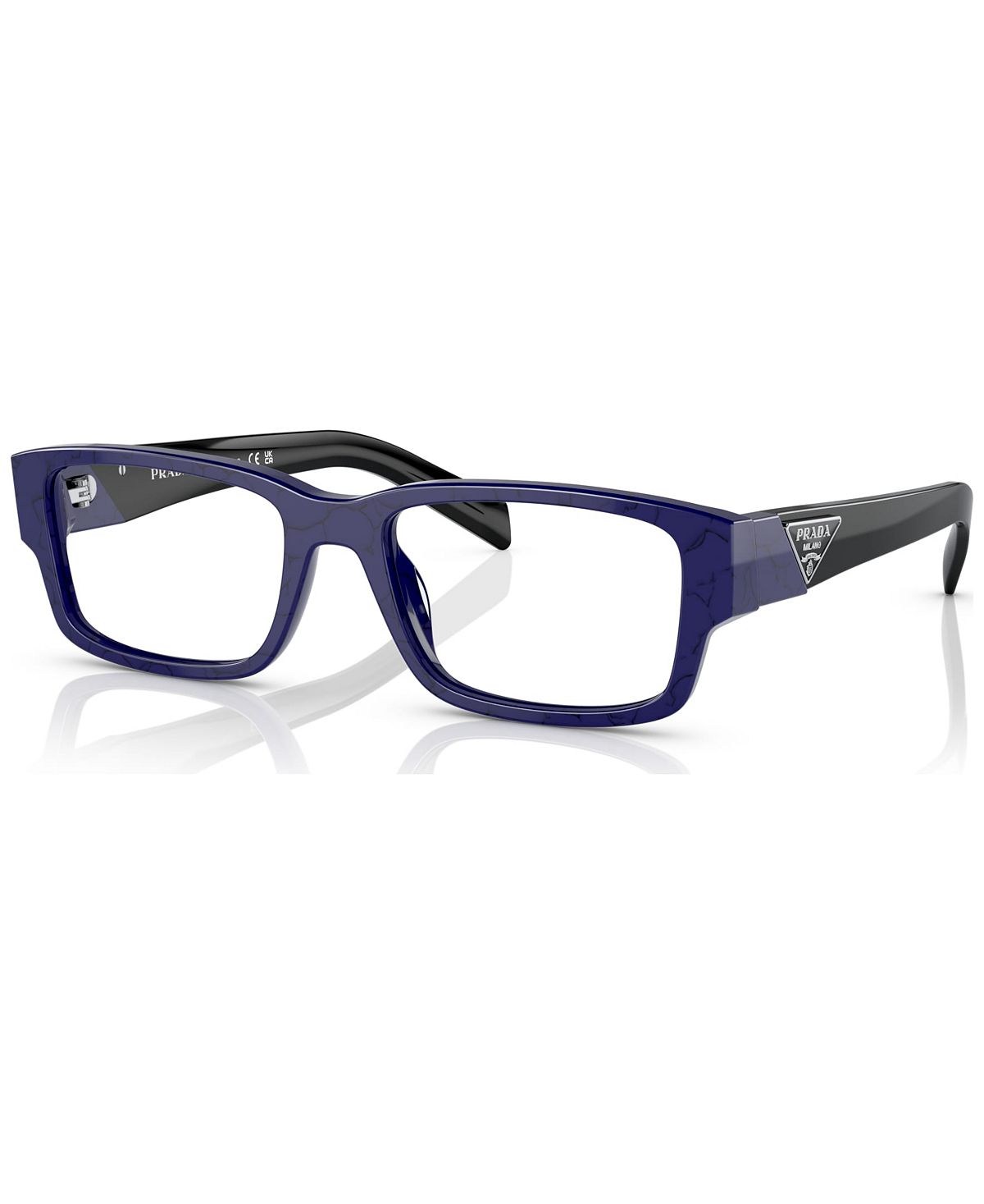 цена Мужские прямоугольные очки, PR 07ZV55-O PRADA