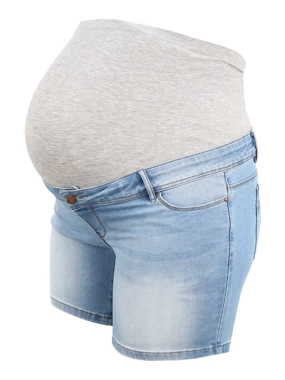 

Джинсы узкого кроя Mamalicious Curve MLPASO, синий