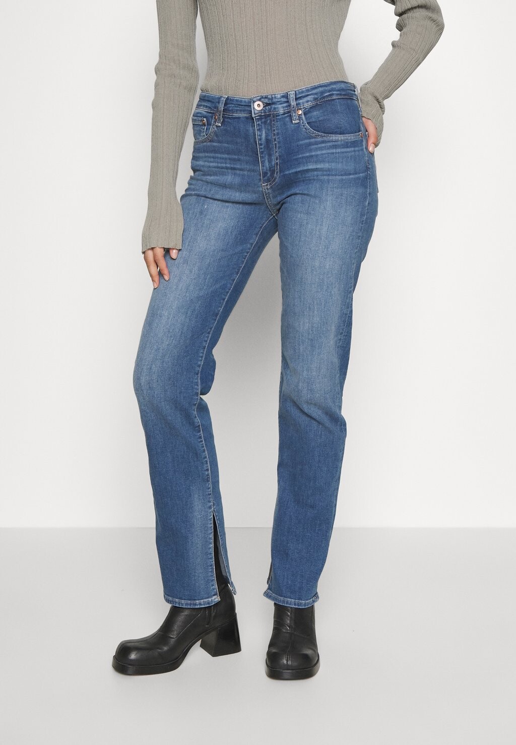 

Джинсы прямого кроя AG Jeans, синий