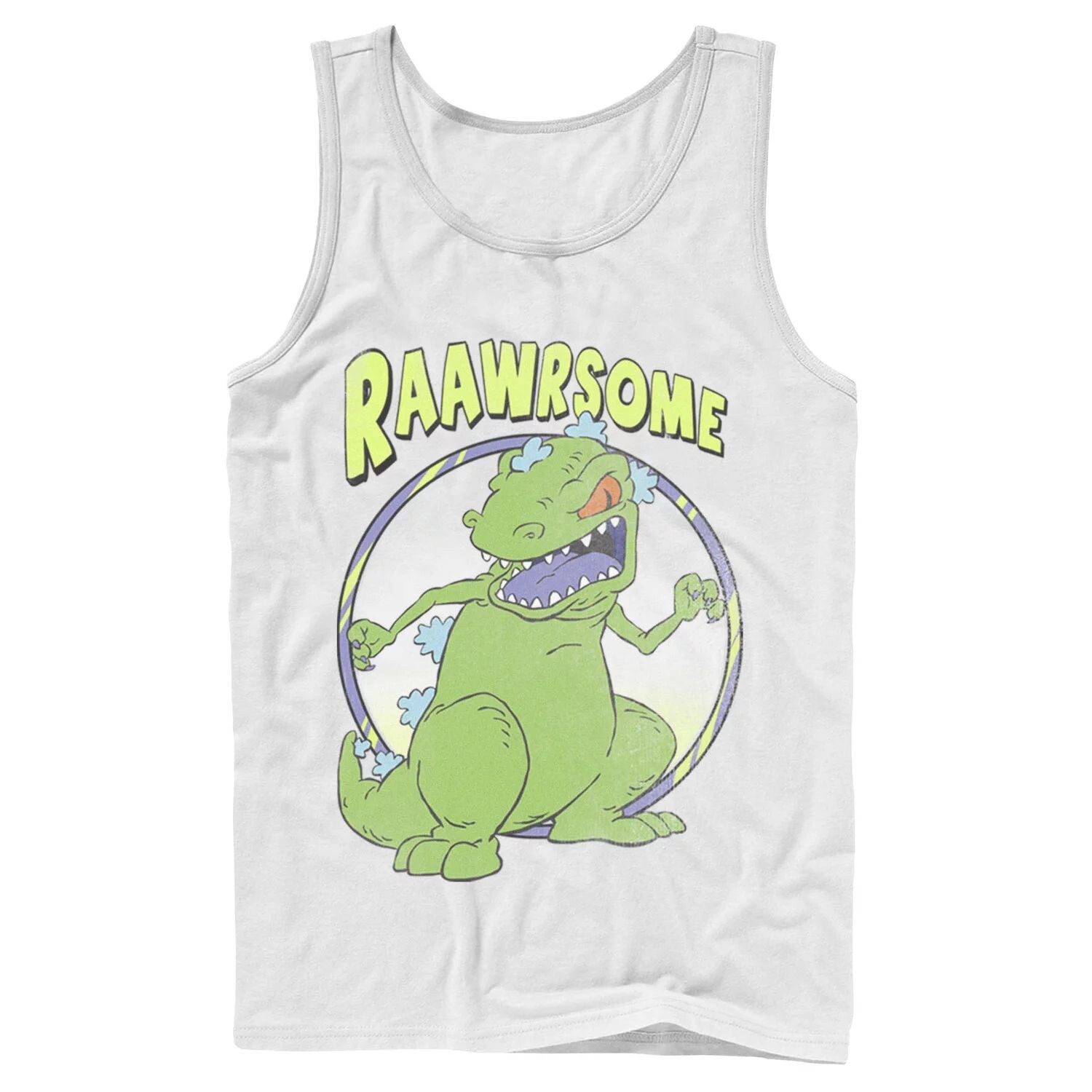 

Мужская майка RugRats Reptar Raawrsome Licensed Character