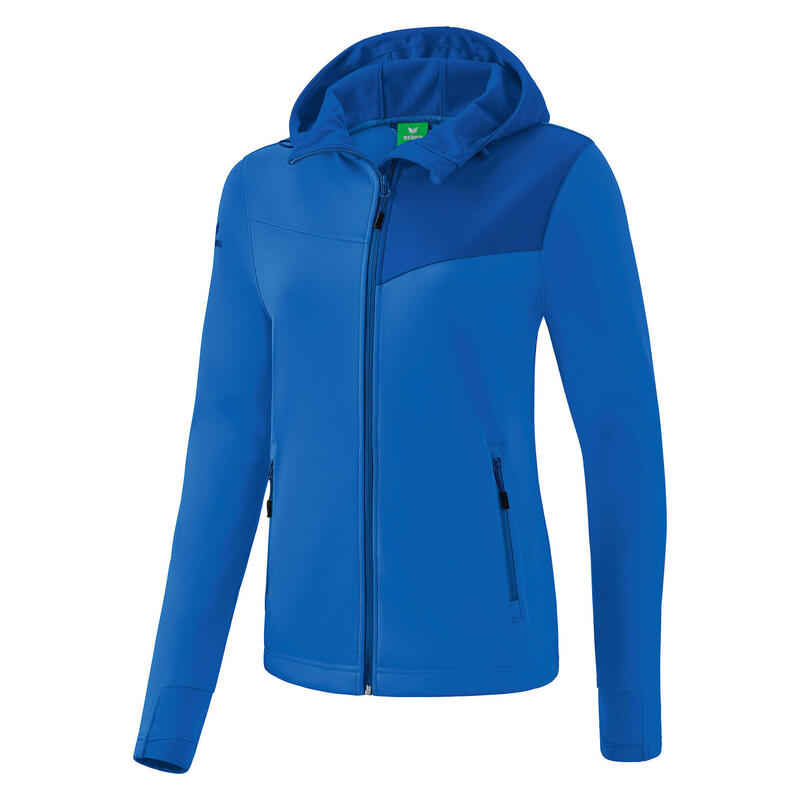 Куртка Performance из софтшелла ERIMA, цвет blau куртка из софтшелла erima цвет grau