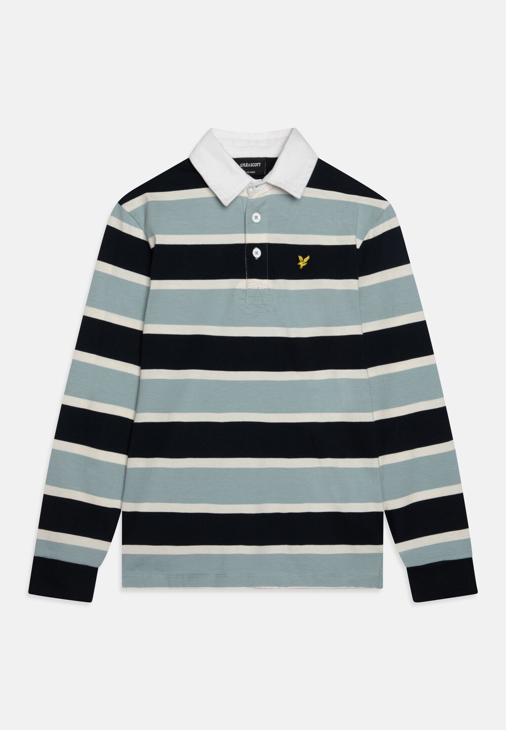 

Рубашка-поло STRIPE RUGBY Lyle & Scott, цвет slate blue